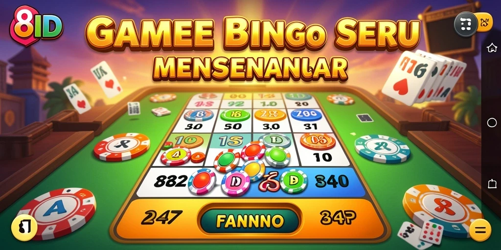 Gambaran gameplay menarik dari aplikasi Bingo 8ID.