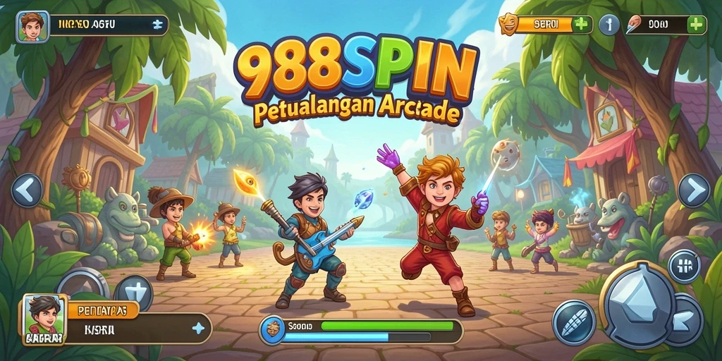 Tampilan gameplay seru dari 988SPIN dengan banyak tantangan.