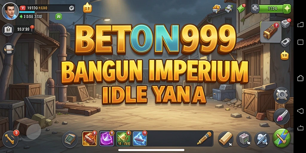 Tampilan gameplay utama BETON999 yang menarik dan menghibur.