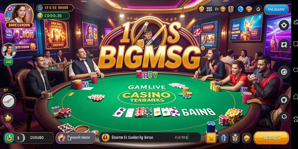 Tampilan gameplay langsung dari dealer cerdas di BIGMSG.