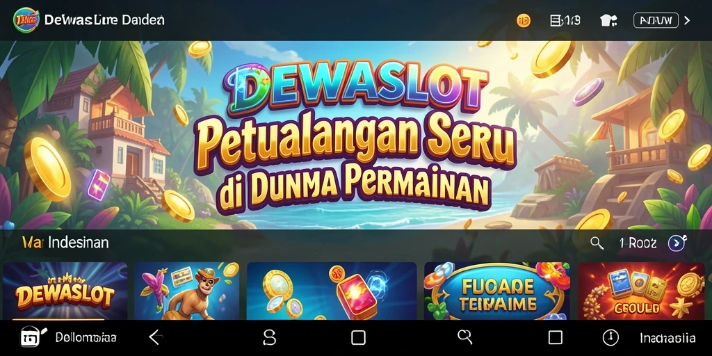 Screenshot gameplay DEWASLOT yang menampilkan petualangan mendebarkan.