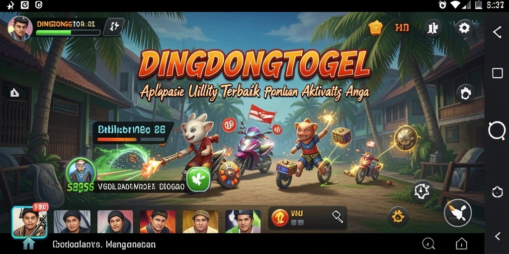 Screenshot utama DINGDONGTOGEL yang menampilkan tampilan antarmuka pengguna.
