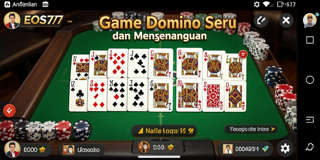 Gameplay menarik dari EOS77 dengan grafik domino yang menawan.