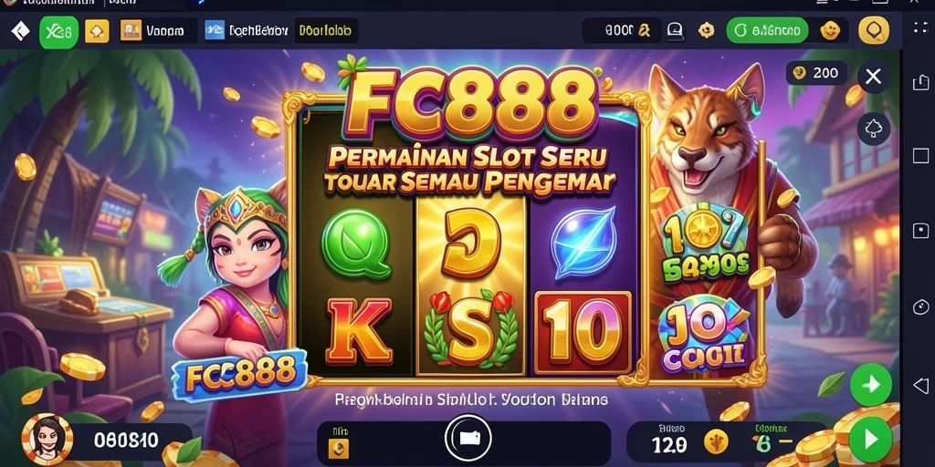 Tampilan menarik dari gameplay Slot di FC888 yang mengasyikkan.