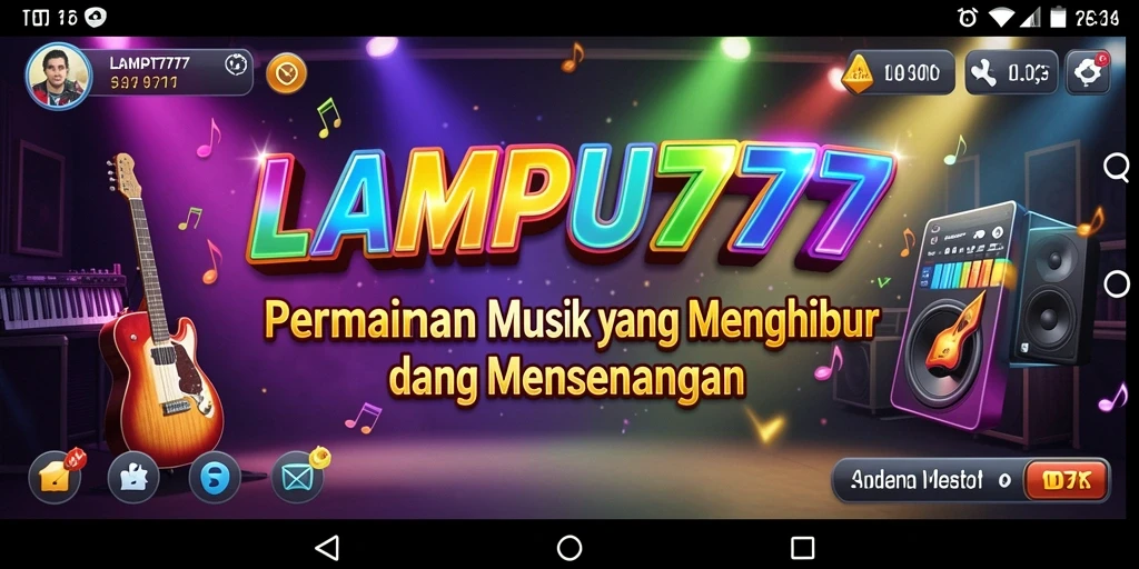 Tampilan gameplay LAMPU777 yang seru dan interaktif.