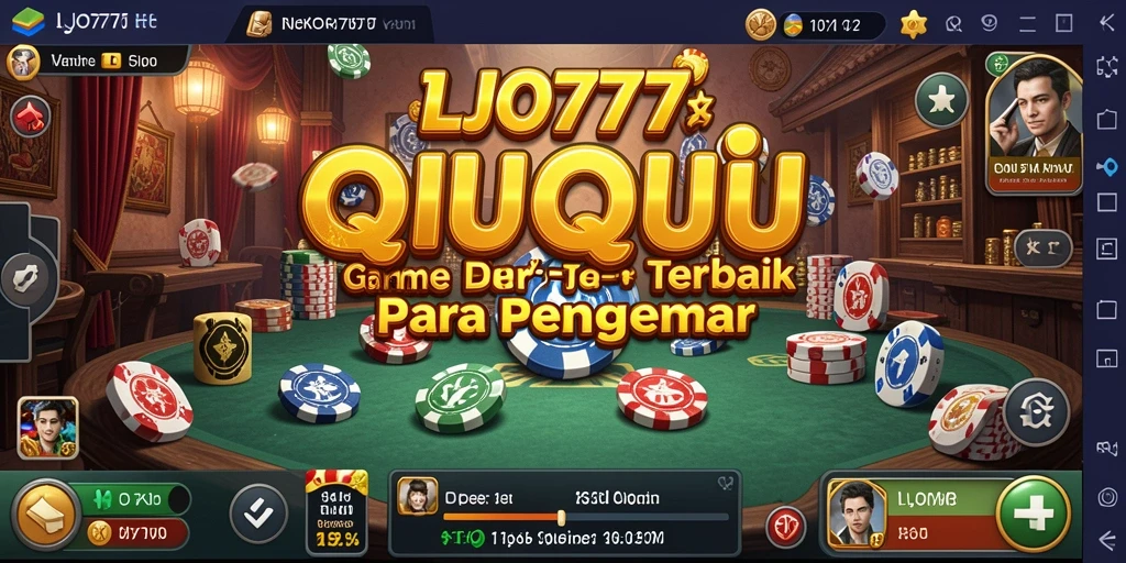 Tampilan gameplay QiuQiu yang seru dan mengasyikkan di LJO777.