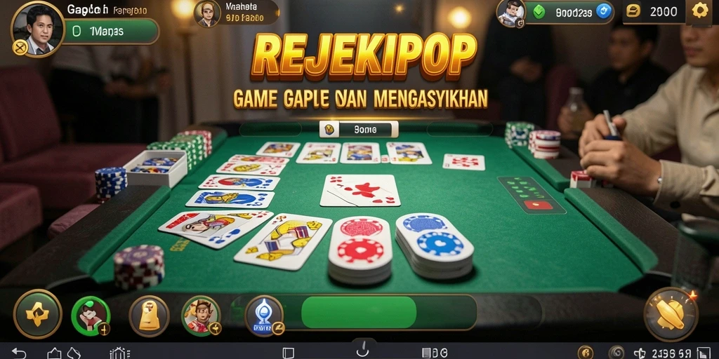 Tampilan gameplay seru dan interaktif dari REJEKIPOP.